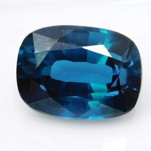 Stunning Blue 9.50 ct. Paraiba Tourmaline; Certified Natural, Cushion Cut